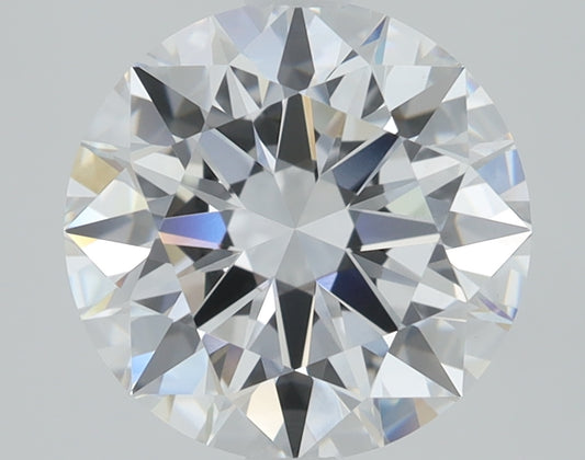 2.57 CT Round Diamond D VVS2