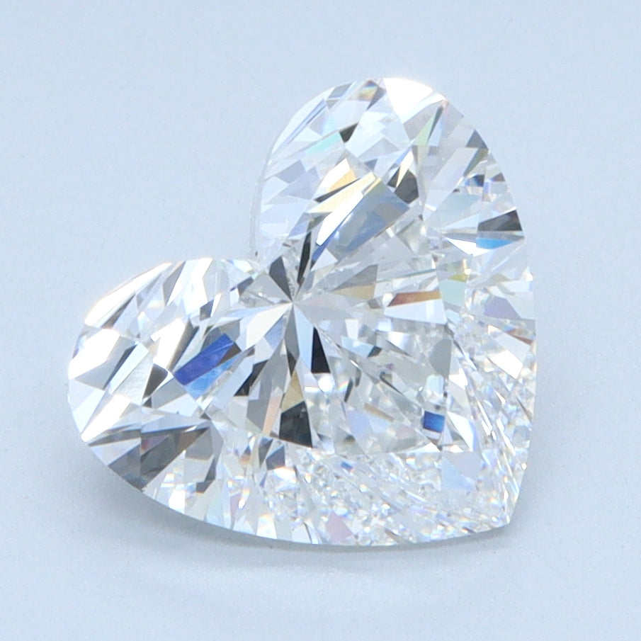 2.05 CT Heart Diamond D VVS2