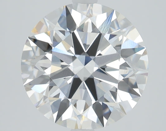 2.96 CT Round Diamond F VVS2