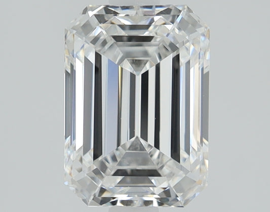 1.59 CT Emerald Diamond D VS1