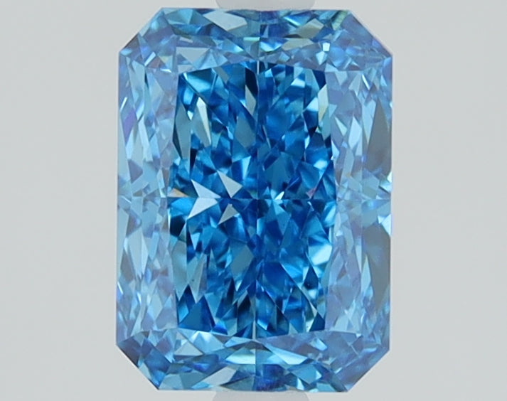 1.52 CT Radiant Diamond BLUE VS1
