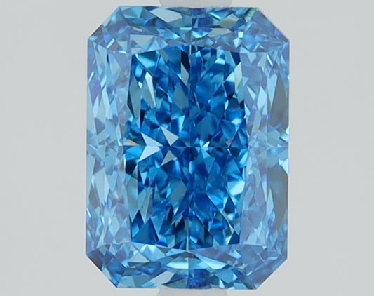 1.52 CT Radiant Diamond BLUE VS1