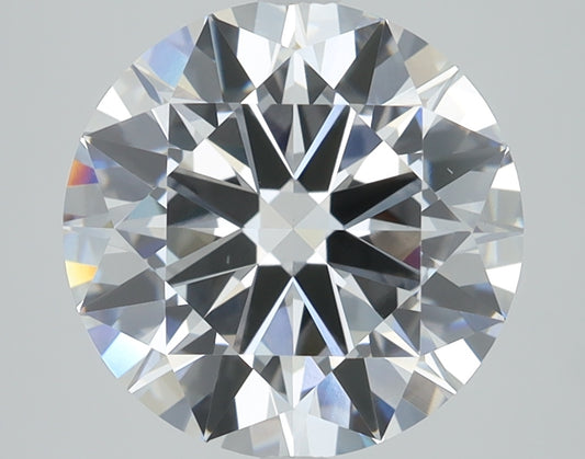 4 CT Round Diamond D VVS2