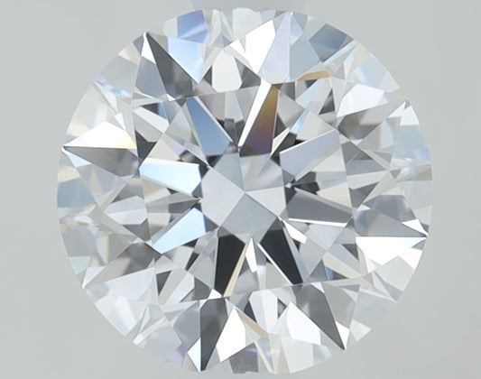 0.74 CT Round Diamond D VVS2