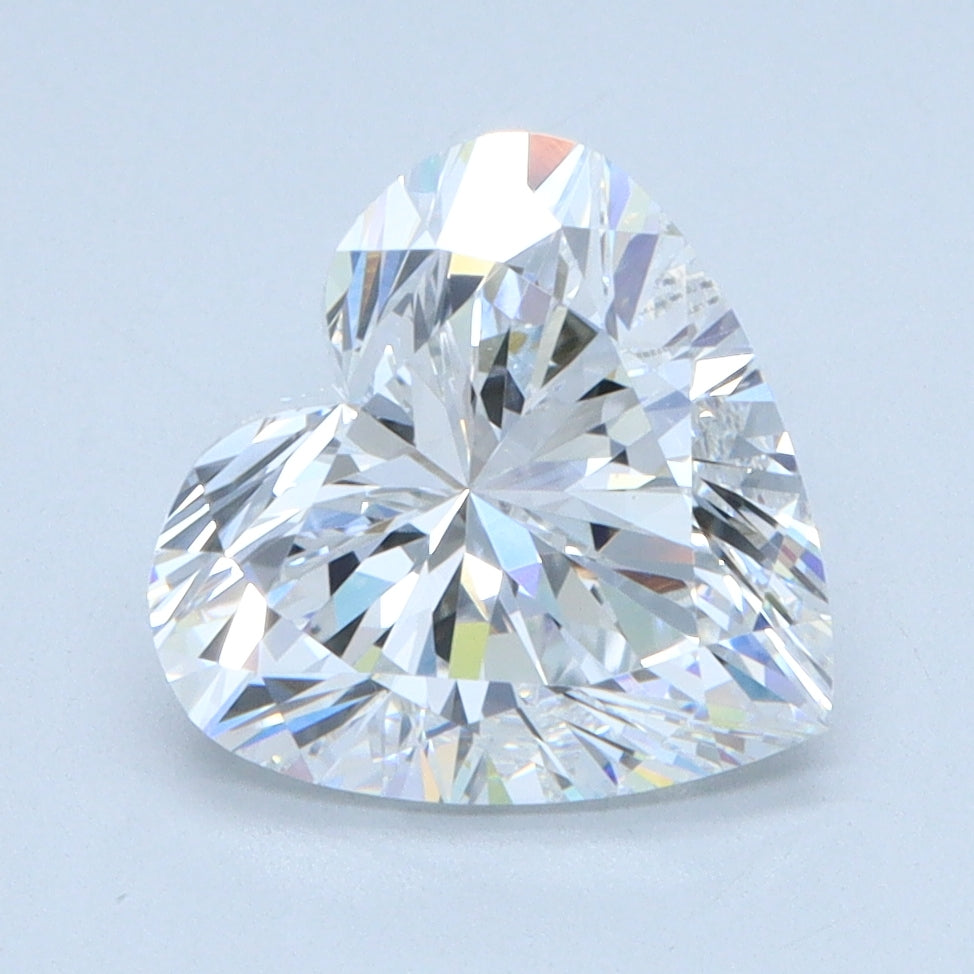2.09 CT Heart Diamond D VVS2