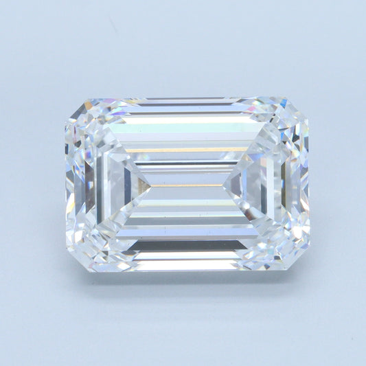 8.05 CT Emerald Diamond D VS1