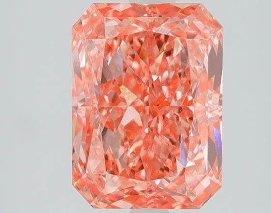 2.09 CT Radiant Diamond PINK VS1