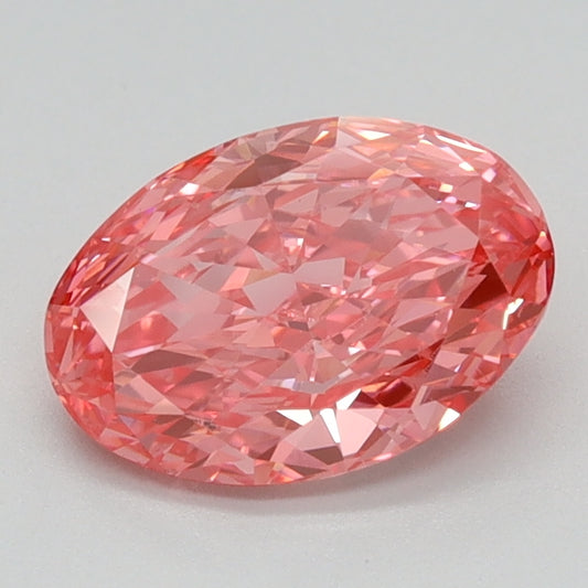 1.06 CT Oval Diamond PINK VS1