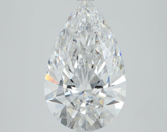 3.04 CT Pear Diamond E VVS2