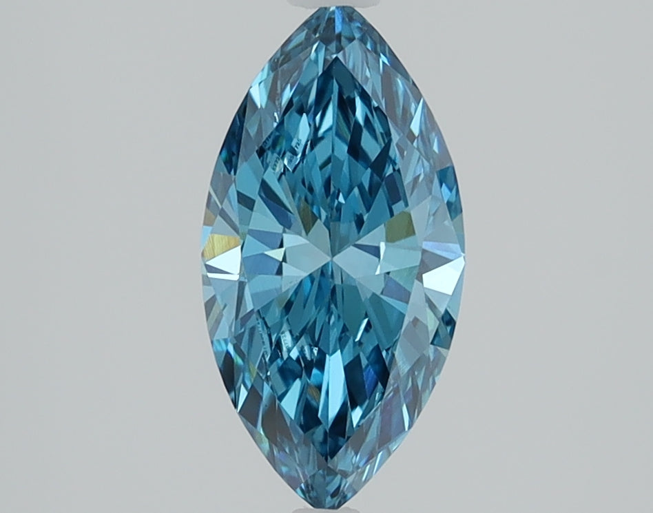 1.03 CT Marquise Diamond BLUE VS1