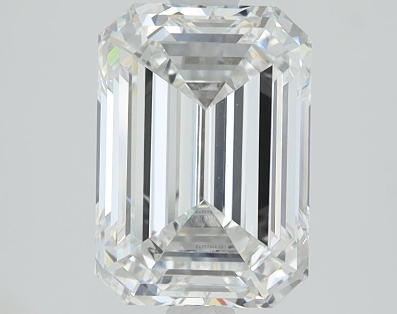 2.01 CT Emerald Diamond D VVS2