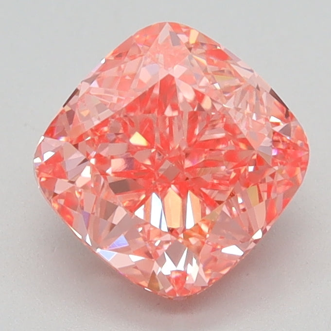 1.51 CT Cushion Diamond PINK VVS2