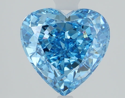 1.59 CT Heart Diamond BLUE VS1
