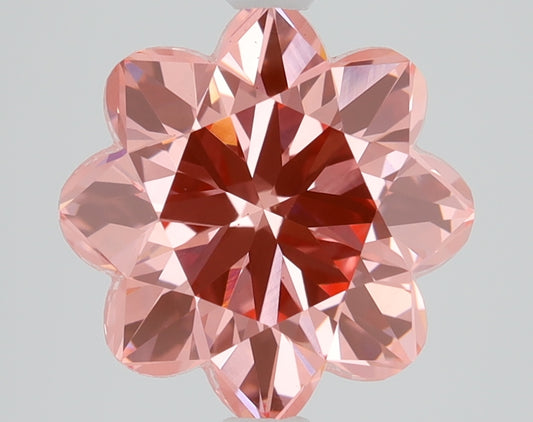 2.44 CT Flower Diamond PINK VS1