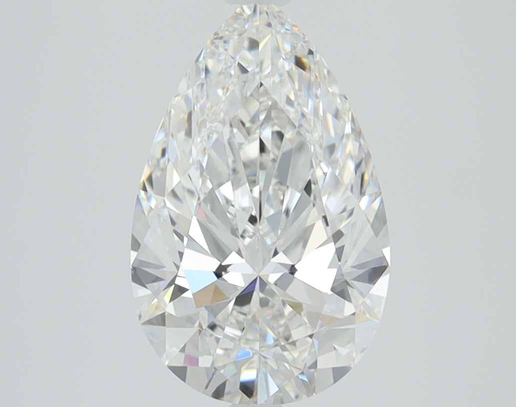 1.88 CT Pear Diamond F VVS2