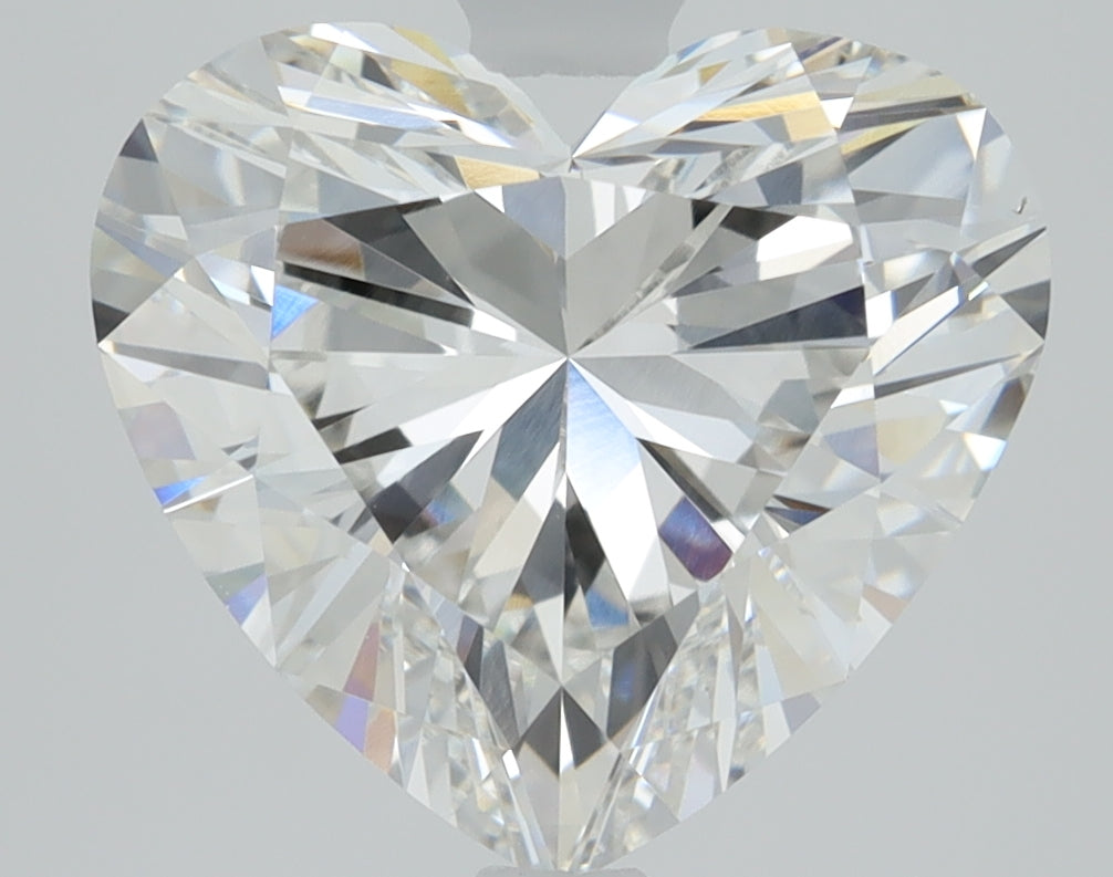 2.53 CT Heart Diamond F VVS2