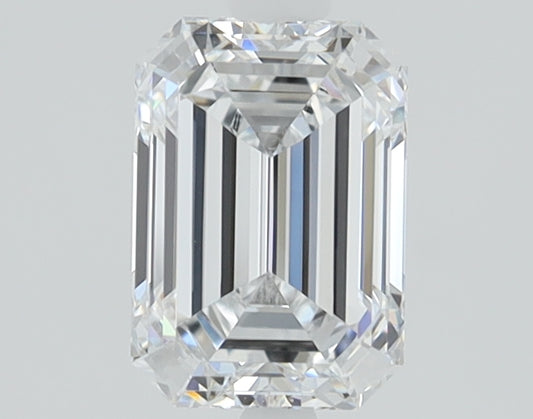 1.09 CT Emerald Diamond D VVS2