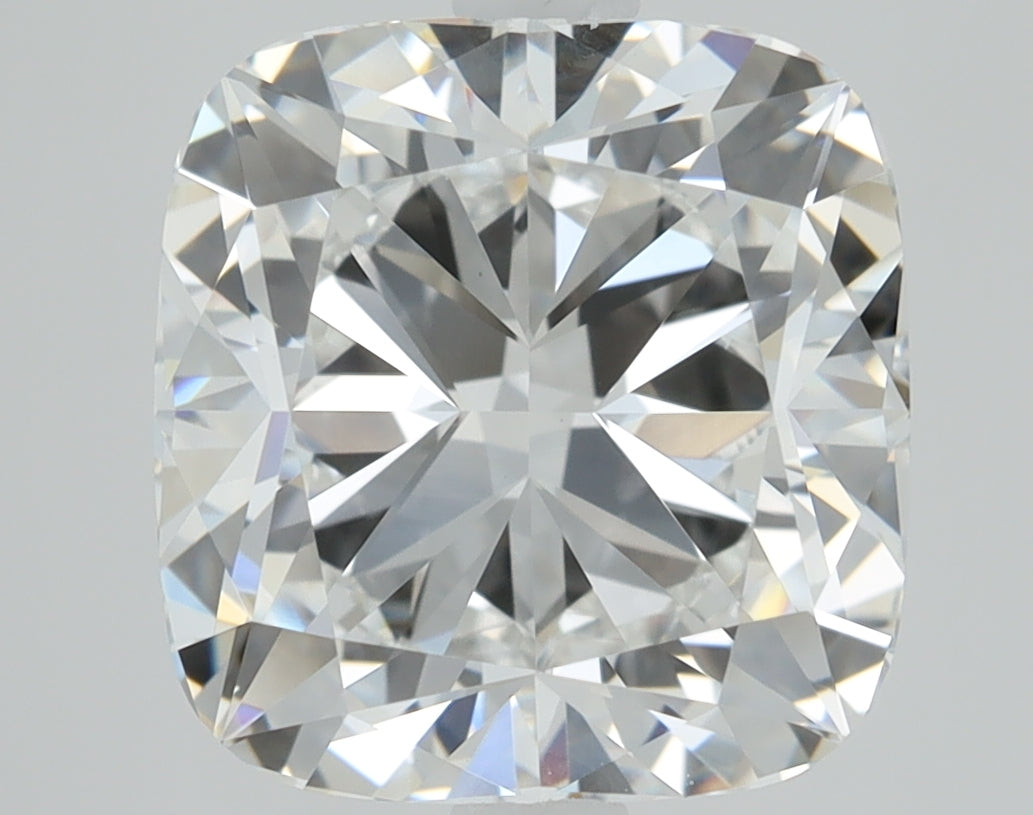 2.52 CT Cushion Diamond E VVS2