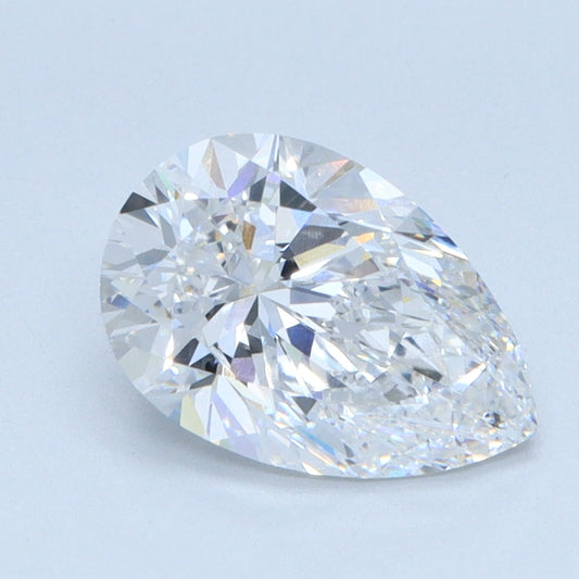 1.59 CT Pear Diamond D VS1