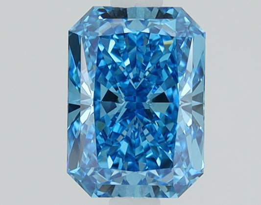 1.08 CT Radiant Diamond BLUE VS1