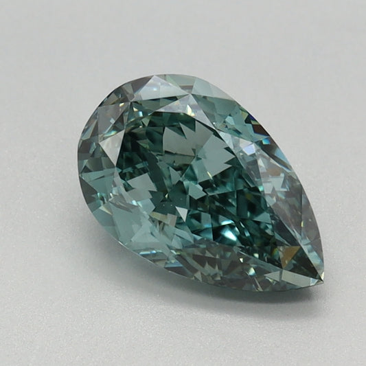 1.19 CT Pear Diamond GREEN VS1