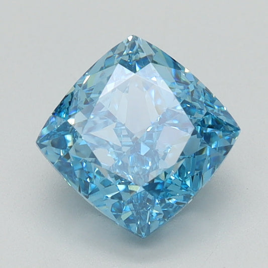 1.56 CT Cushion Diamond BLUE VS1