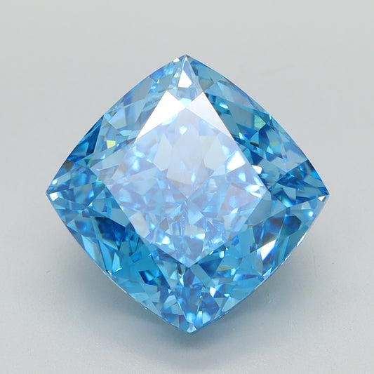 5.03 CT Cushion Diamond BLUE VVS2