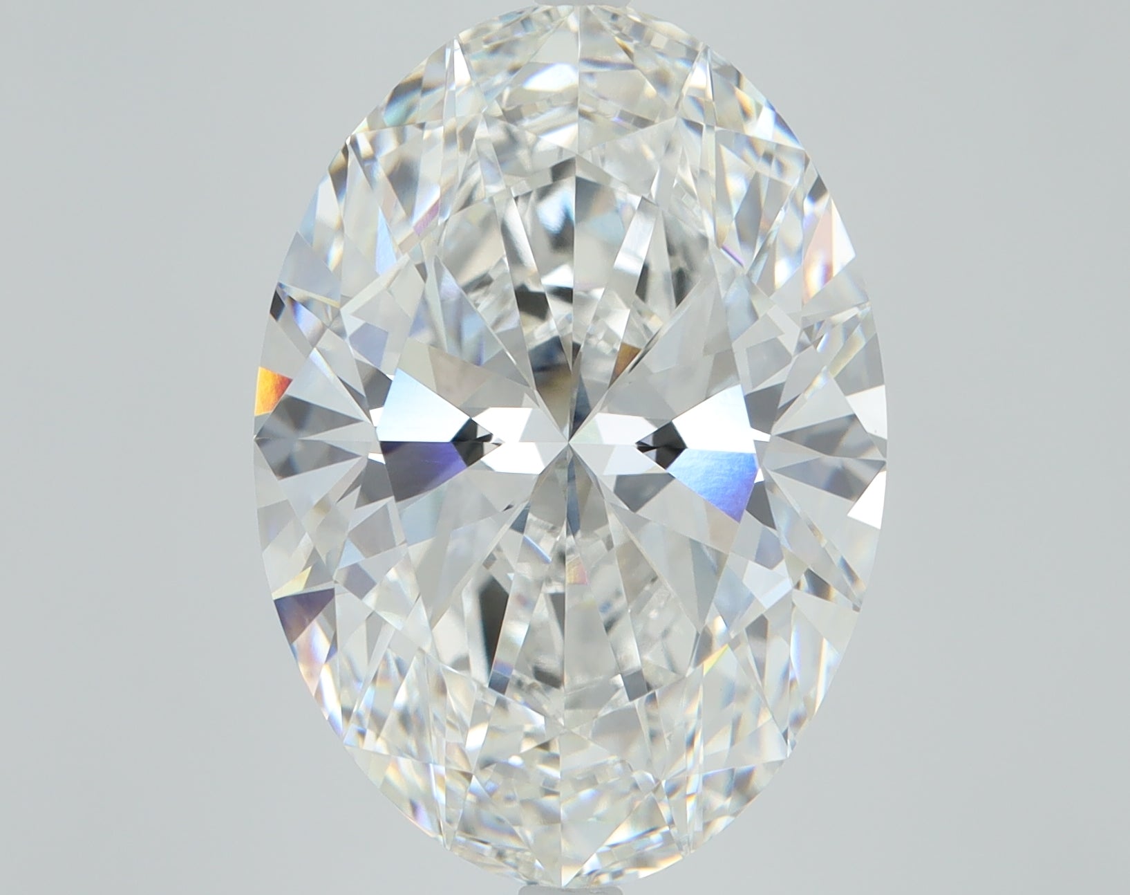 10.08 CT Oval Diamond F VVS2