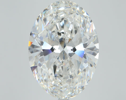 10.08 CT Oval Diamond F VVS2