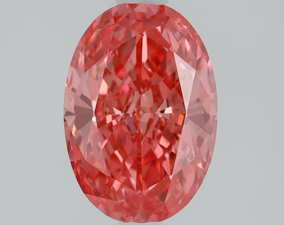 1.03 CT Oval Diamond PINK VS1