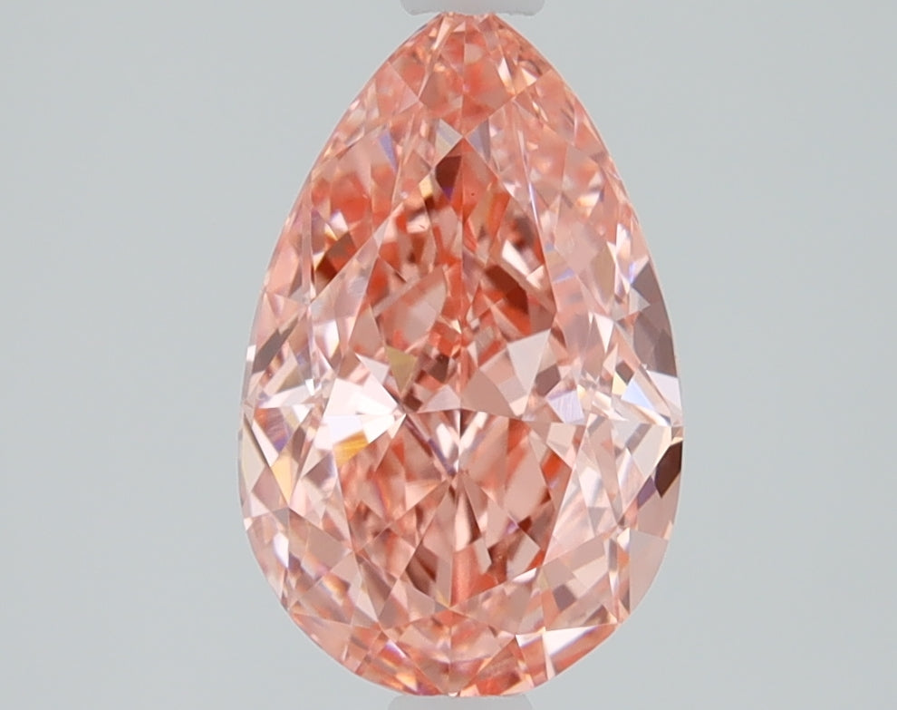 1.64 CT Pear Diamond PINK VS1