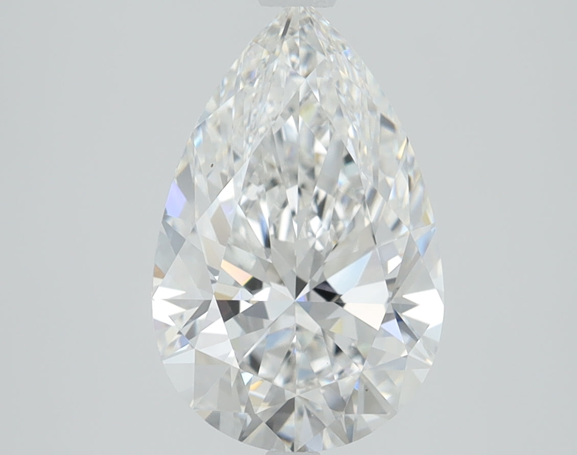2.06 CT Pear Diamond E VVS2
