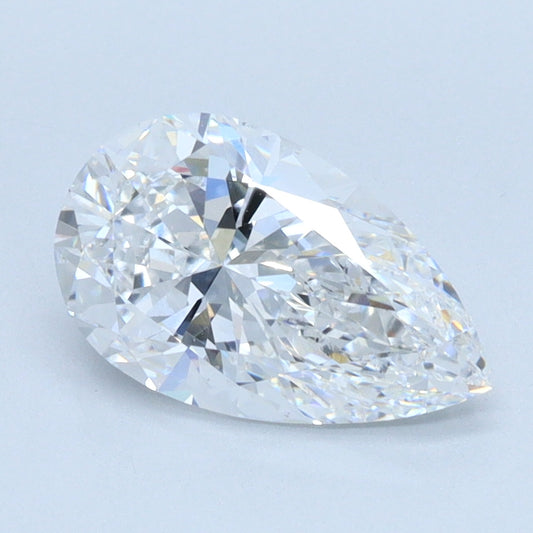 1.55 CT Pear Diamond F VVS2
