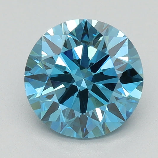 1.07 CT Round Diamond BLUE VS1