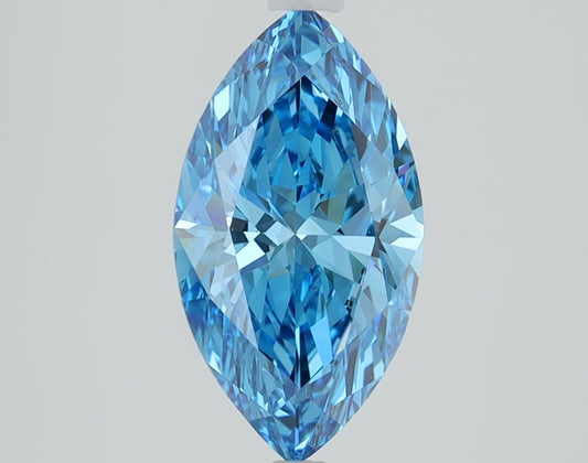 1.55 CT Marquise Diamond BLUE VVS2