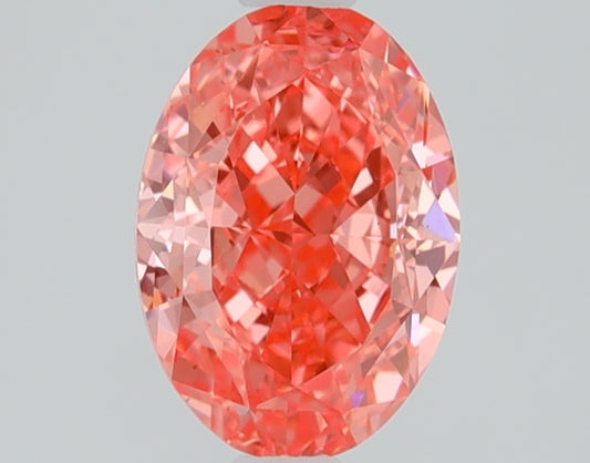1.2 CT Oval Diamond PINK VS1