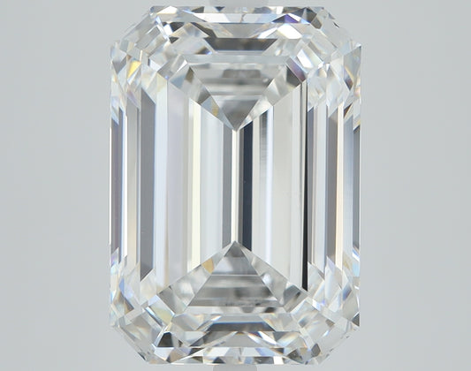 5.07 CT Emerald Diamond E VVS2