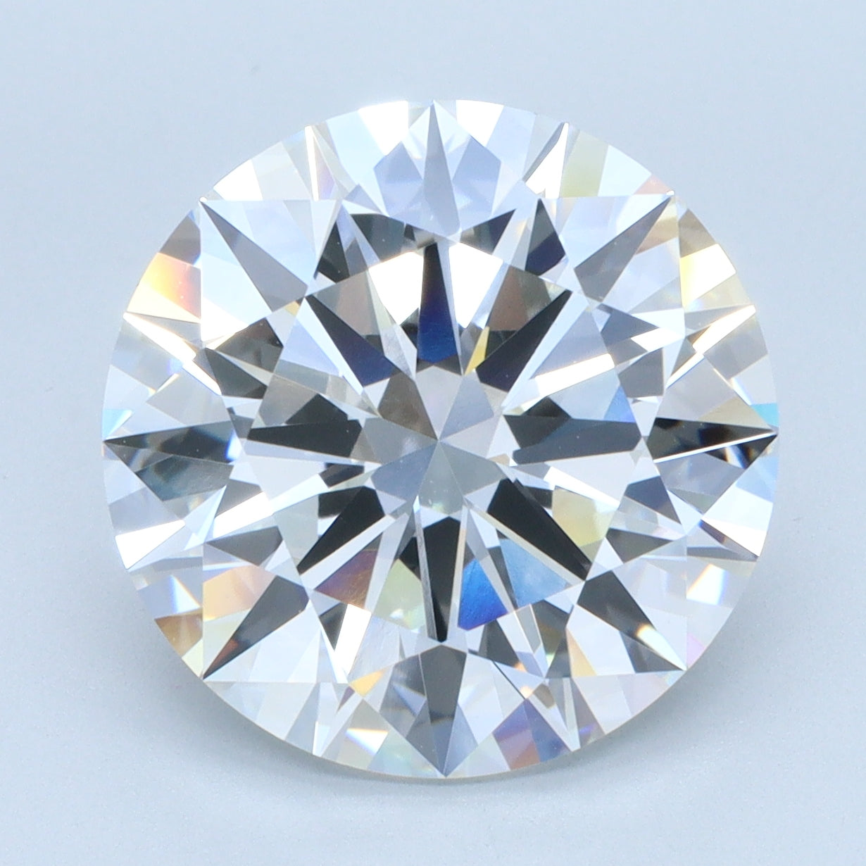 6.09 CT Round Diamond E VVS2
