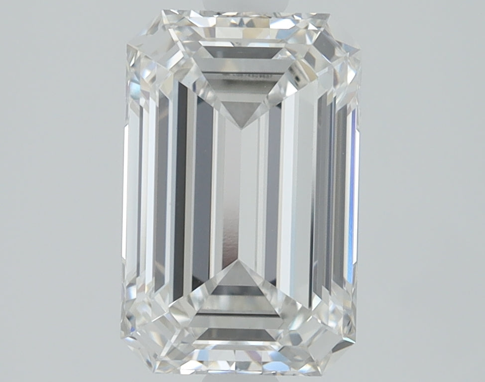 1.59 CT Emerald Diamond E VS1