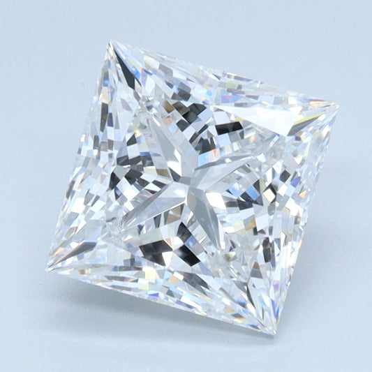 2.09 CT Princess Diamond D VVS2
