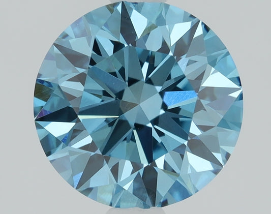 1.1 CT Round Diamond BLUE VS1