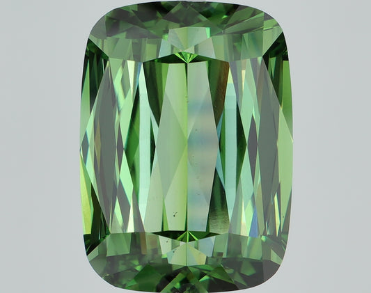 14.21 CT Criss cut Diamond GREEN VS1