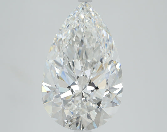 3.01 CT Pear Diamond D VVS2