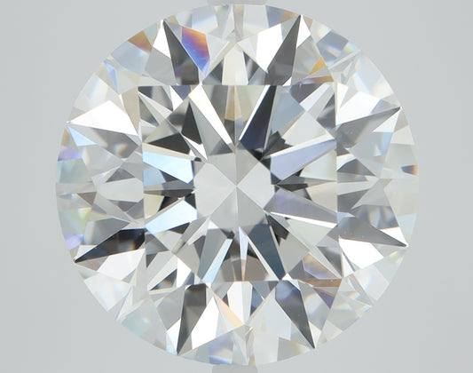 5.09 CT Round Diamond F VVS2