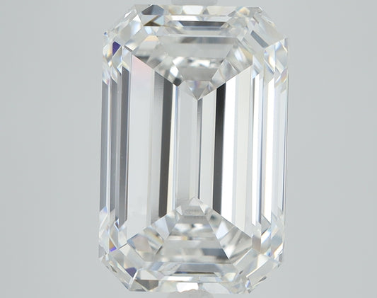 4.01 CT Emerald Diamond D VVS2