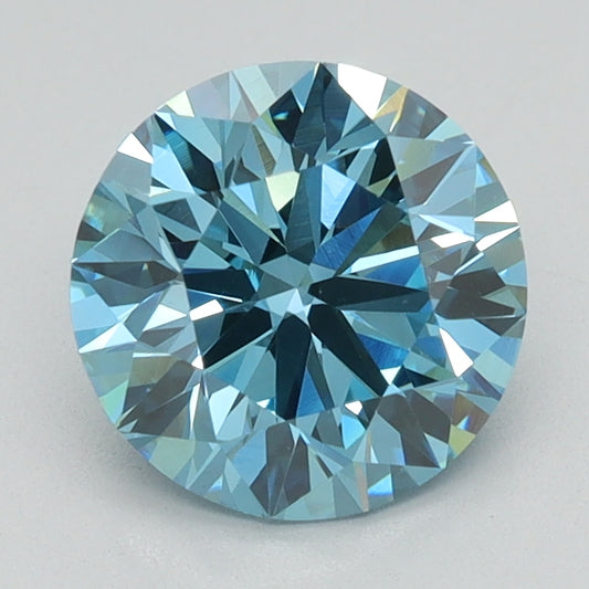 1.39 CT Round Diamond BLUE VS1
