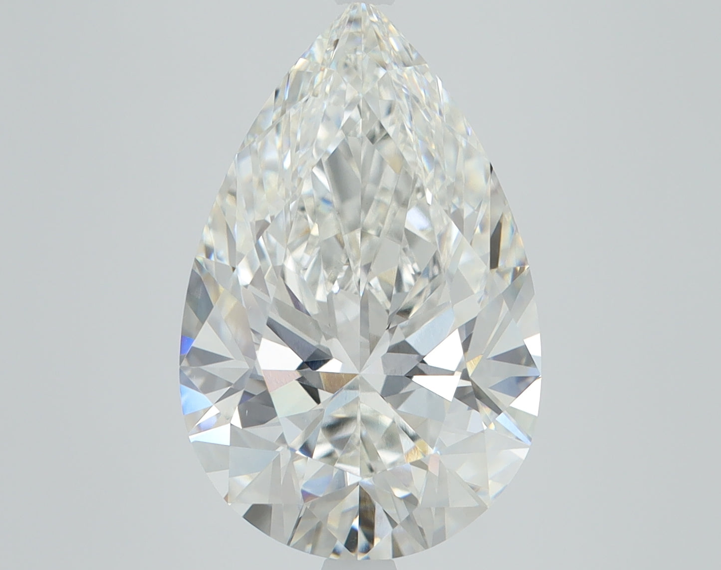 5.07 CT Pear Diamond F VVS2