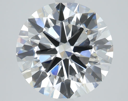 2.85 CT Round Diamond E VVS2
