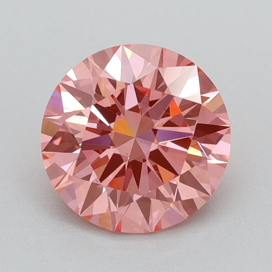 2.2 CT Round Diamond PINK VS1