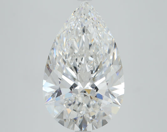 5.06 CT Pear Diamond E VVS2